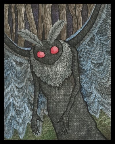 Mothman II 8x10 Print