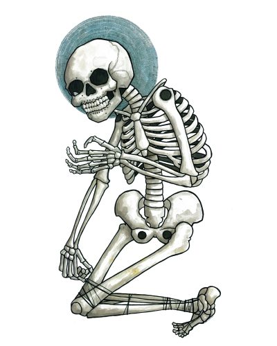 Skeleton I 8x10 Print