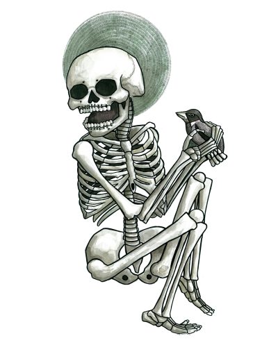 Skeleton II 8x10 Print