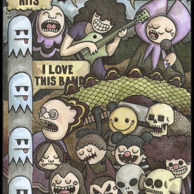 I Love This Band 8x10 Print