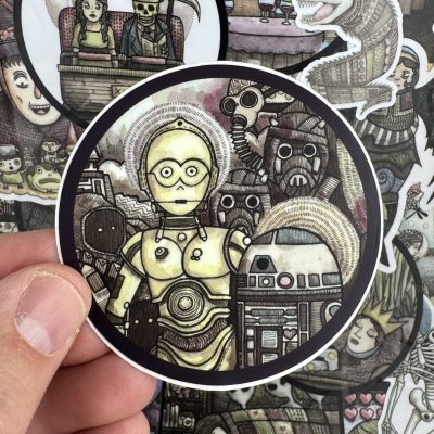 Star War 3 Inch Sticker