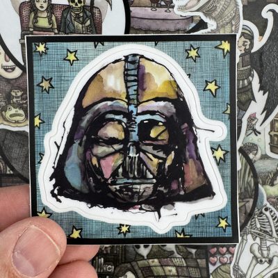 Vader 4 Inch Kiss-Cut Sticker