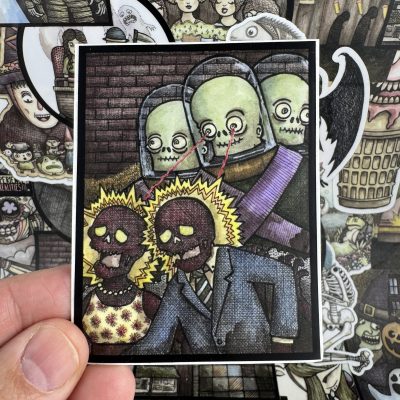 Zap! 3-3/4 Inch Sticker