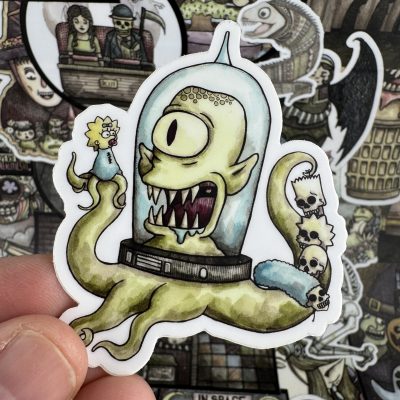 Kodos 3 Inch Sticker
