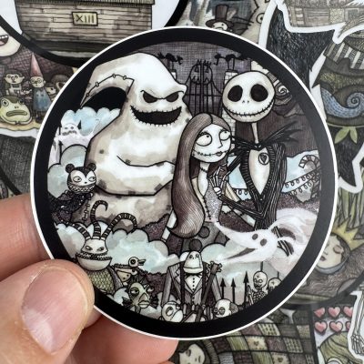 Nightmare 3 Inch Sticker