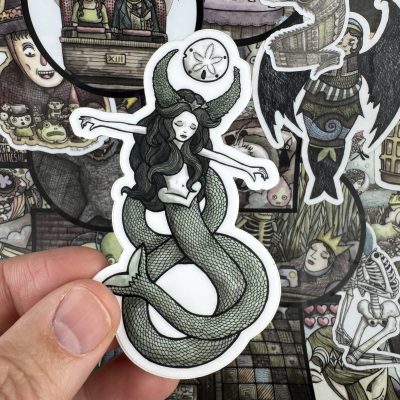 Mermaid 4 Inch Sticker