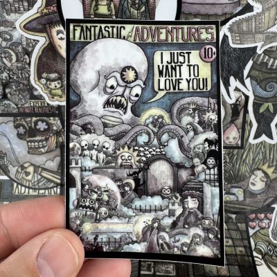 Alien II 3-3/4 Inch Sticker