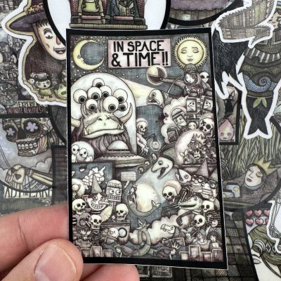 Alien III 3-3/4 Inch Sticker