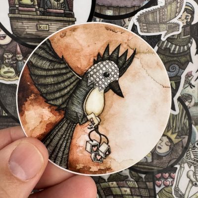 Bird 3 Inch Sticker