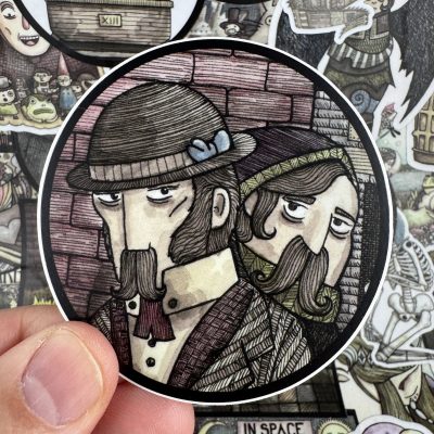 Detectives 3 Inch Sticker