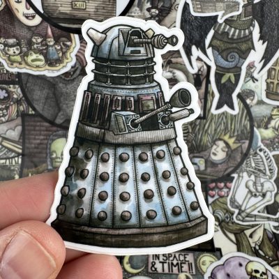 Dalek 3 Inch Sticker