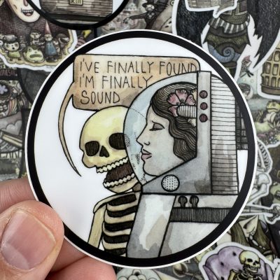 Finally Found 3 Inch Sticker