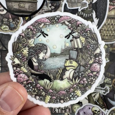 Frog Prince 3 Inch Sticker