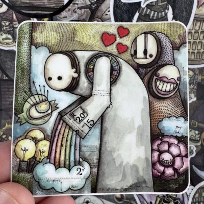 Forest II 3 Inch Sticker