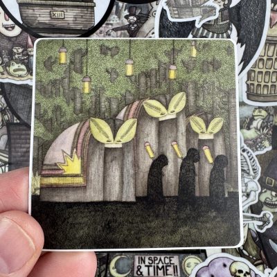 Forest I 3 Inch Sticker