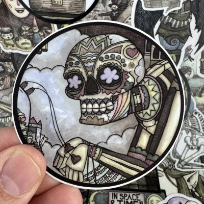 Grace 3 Inch Sticker