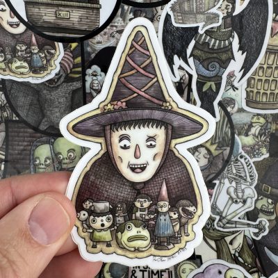 Adelade 4 Inch Sticker