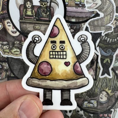 Food Robot Stickers