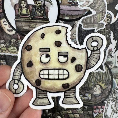 Cookie 3 Inch Sticker