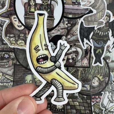Banana 3 Inch Sticker