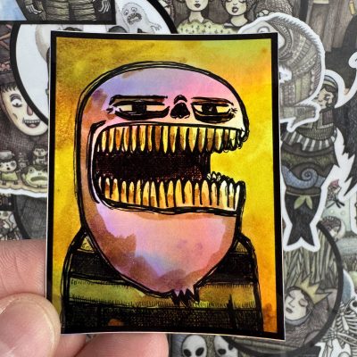 Splash Monster Holographic 3 Inch Sticker