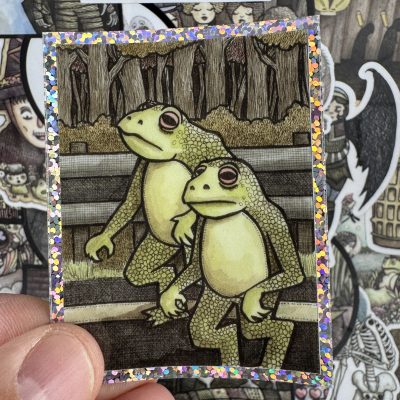 Loveland Frogmen Sparkle 3 Inch Sticker