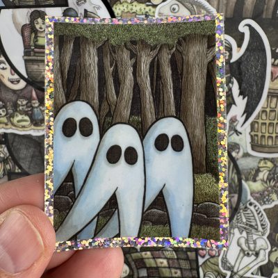 Fresno Nightcrawlers Sparkle 3 Inch Sticker