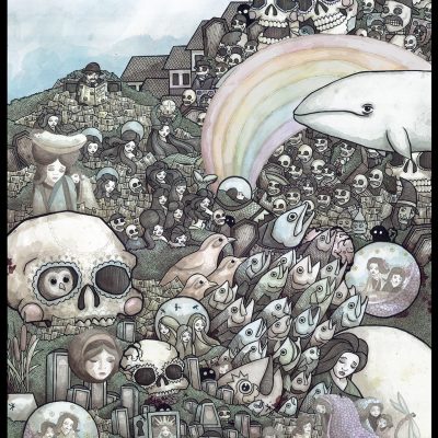 Big Whale 8x10 Print