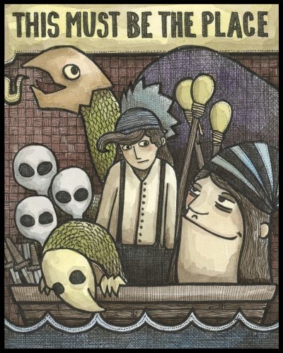 This Must Be the Place 8x10 Print