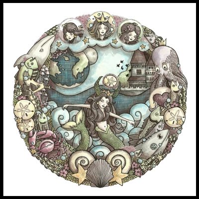 Fairytale II 8x8 Print