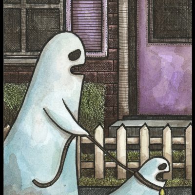 Ghost Dog 8x10 Print