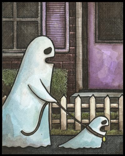 Ghost Dog 8x10 Print