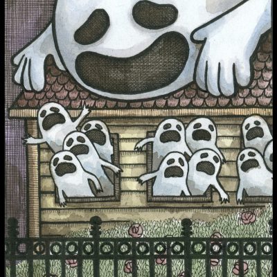 Ghost House 8x10 Print