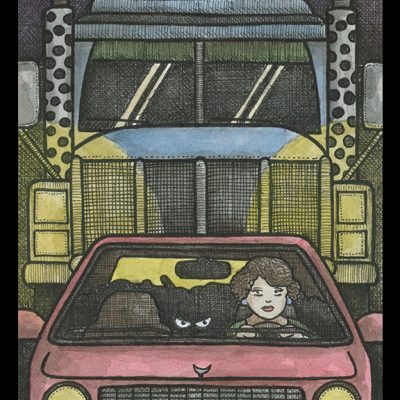 Headlights 8x10 Print