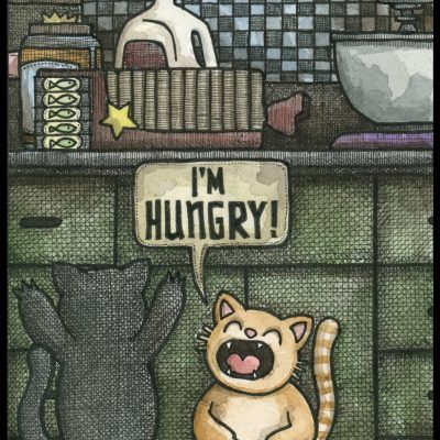 Hungry 8x10 Print