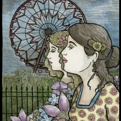 Ferris Wheel 8x10 Print