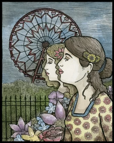 Ferris Wheel 8x10 Print