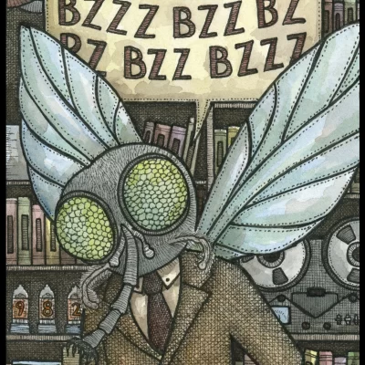 Fly Scientist 8x10 Print