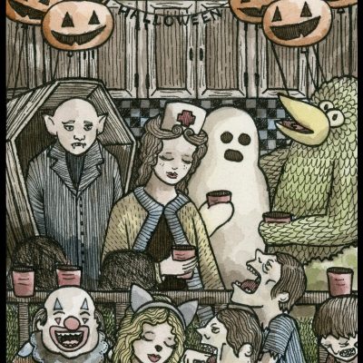 Halloween Party II 8x10 Print