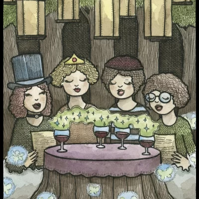 Spell Girls 8x10 Print