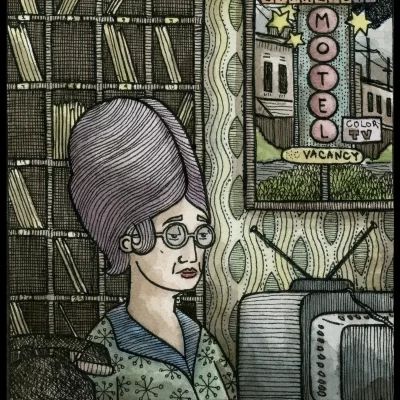 Starlight Motel 8x10 Print