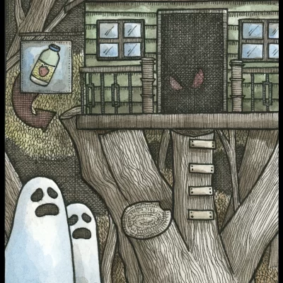 Treehouse 8x10 Print
