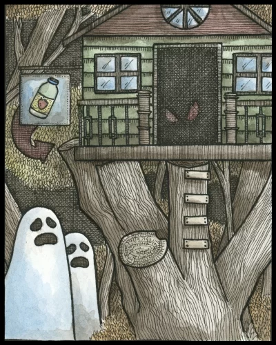 Treehouse 8x10 Print
