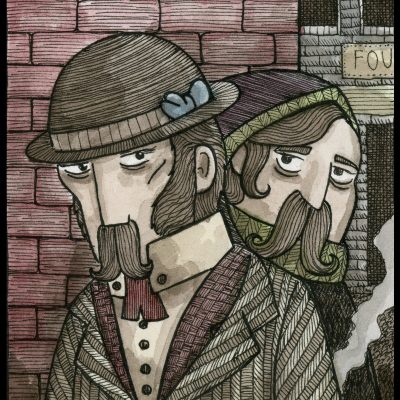 Detectives 8x10 Print