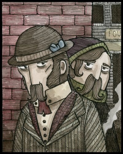 Detectives 8x10 Print