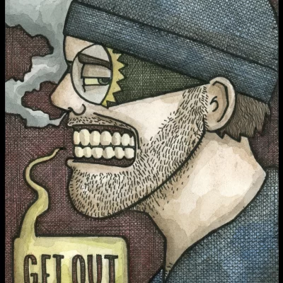 Get Out 8x10 Print