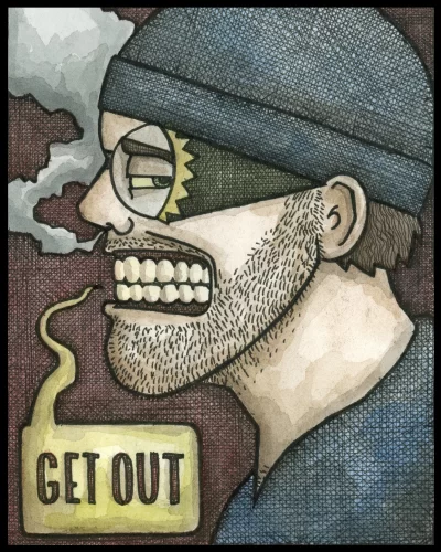 Get Out 8x10 Print