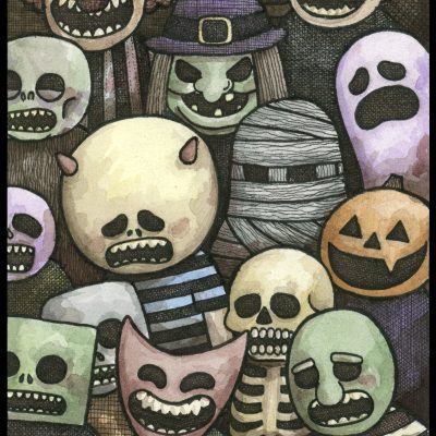Masks 8x10 Print
