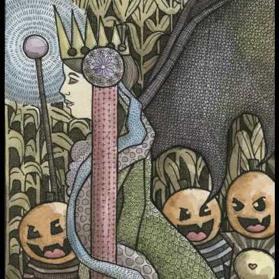 Pumpkinski I 8x10 Print