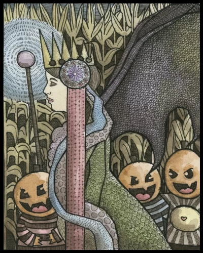 Pumpkinski I 8x10 Print